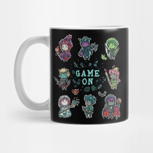 Game on Fantasy RPG Characters Mug